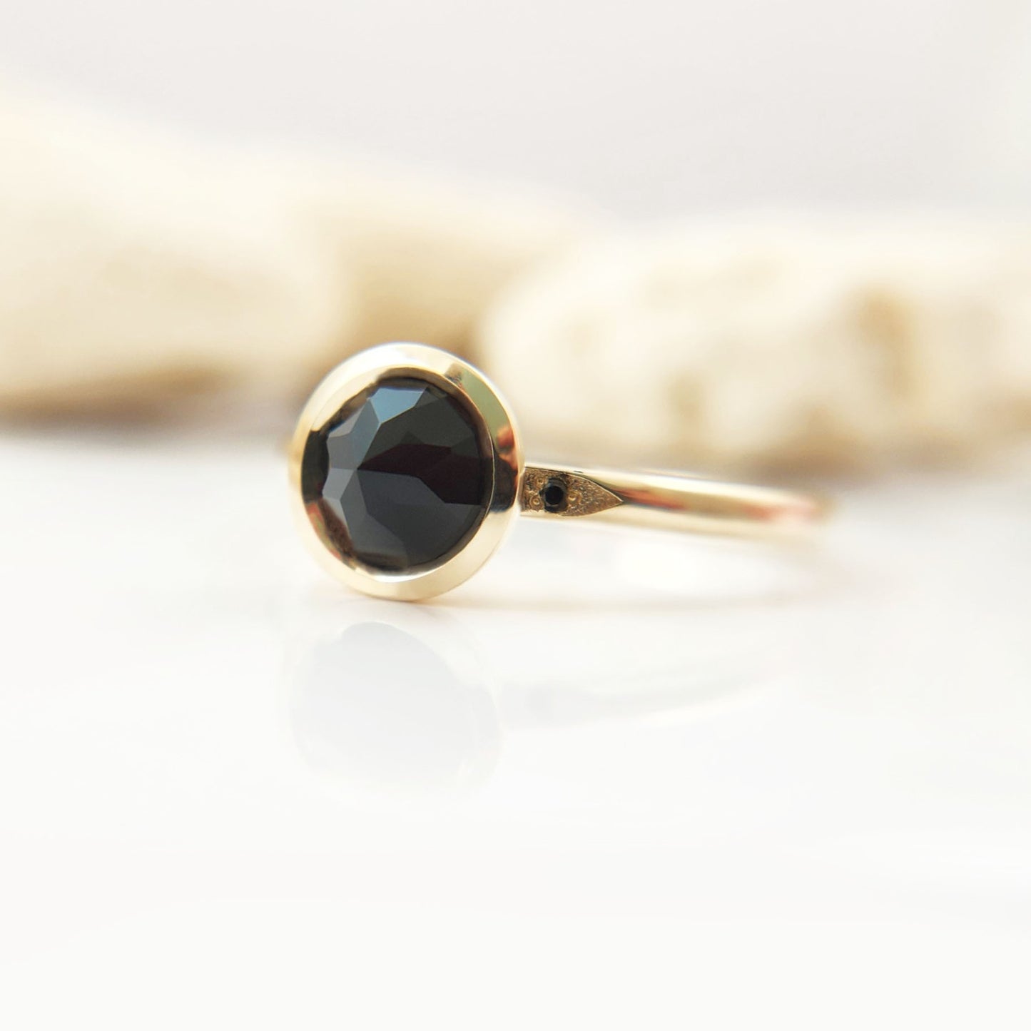 Upside-down Stone Ring