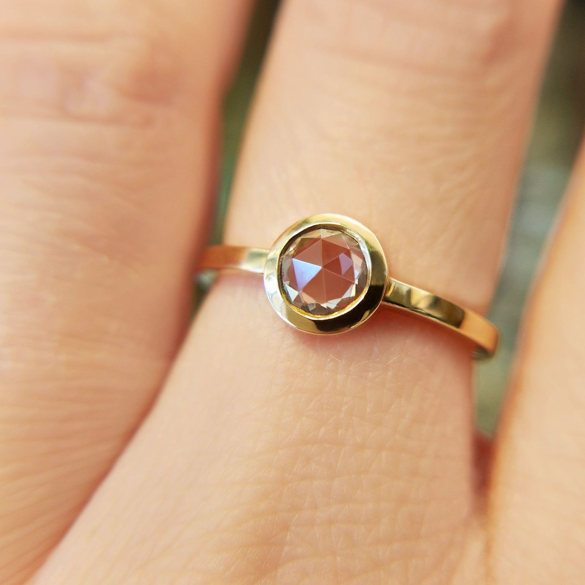 Minimal Engagement Rings