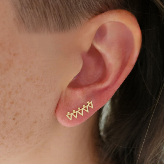 Mountain Climber Earrings