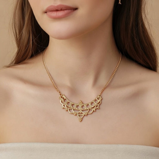 Silver Statement Necklace