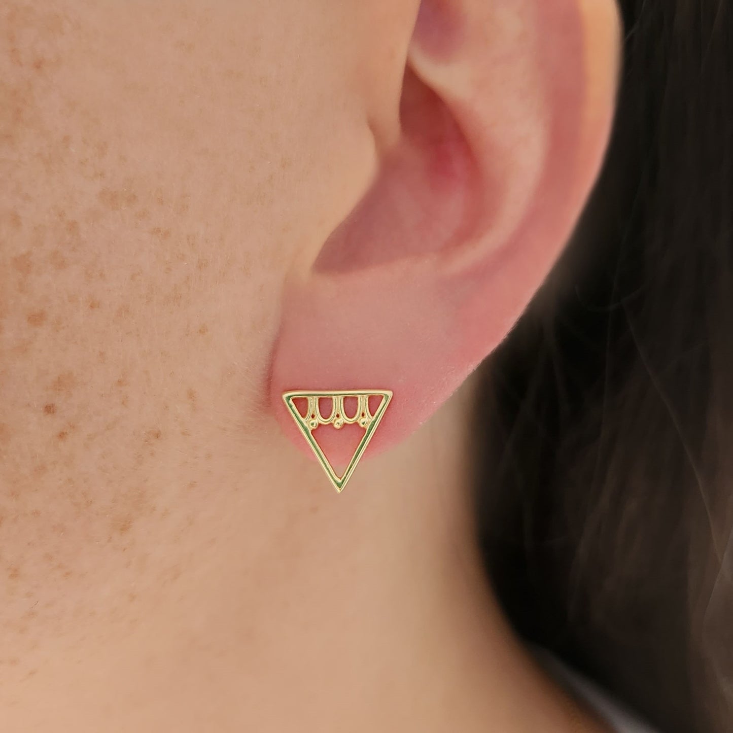 Triangle Eternal Youth Studs