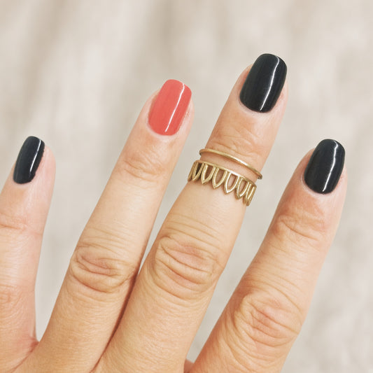 Floral Midi Ring