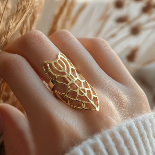 Full Finger Gold Ring