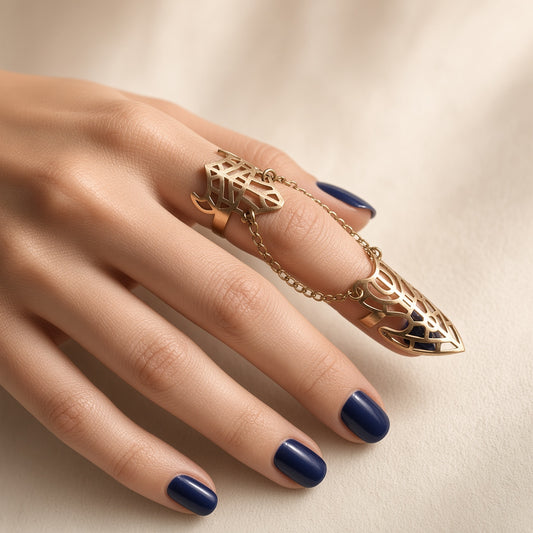 full-finger-chain-linked-armor-ring