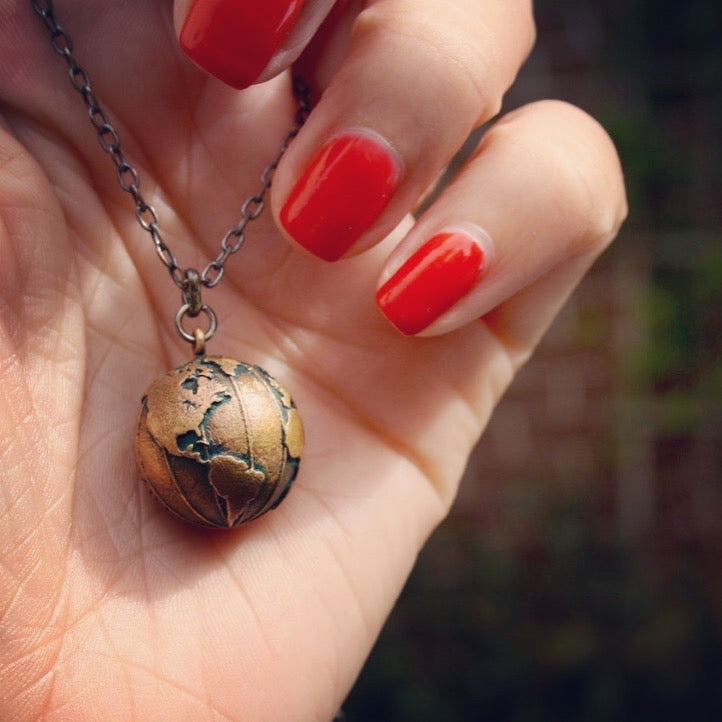 Globe Necklace
