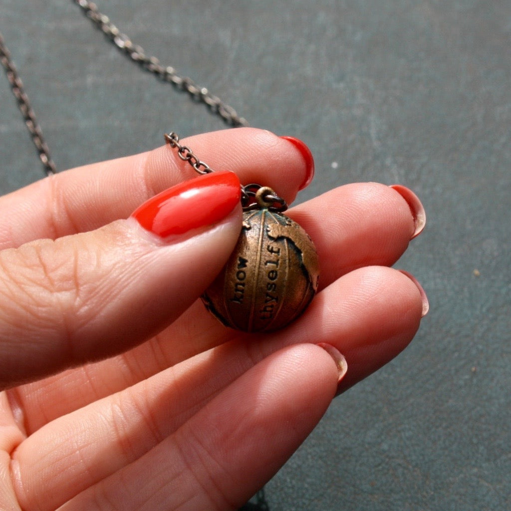 Globe Necklace