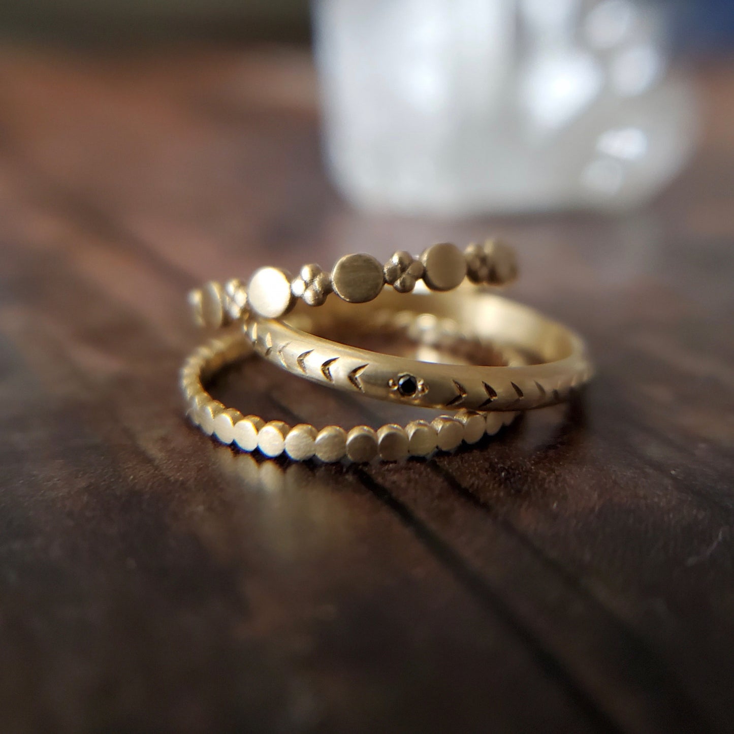 Unique Stacking Ring