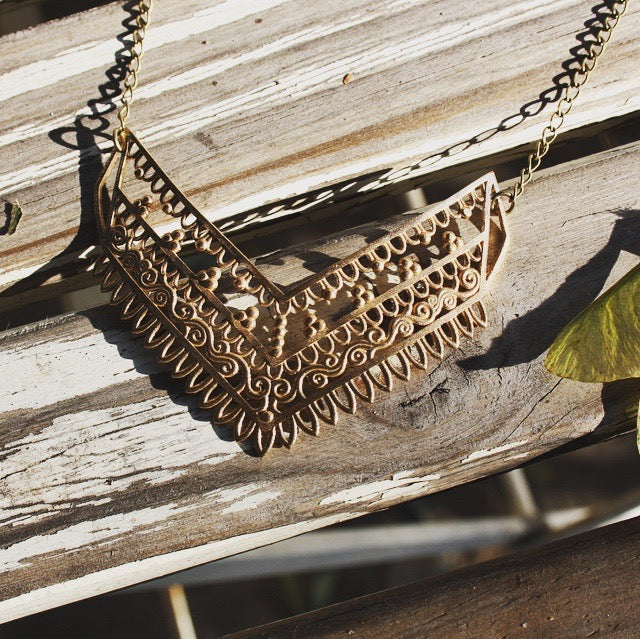 Floral Statement Necklace