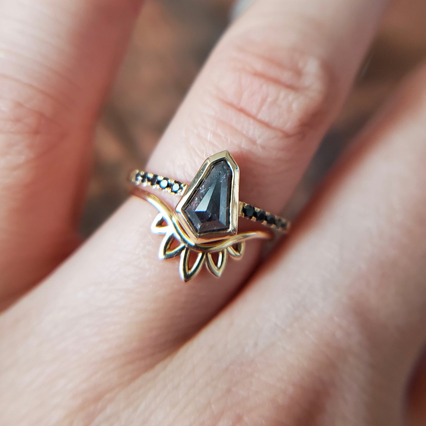 Kite Diamond Ring