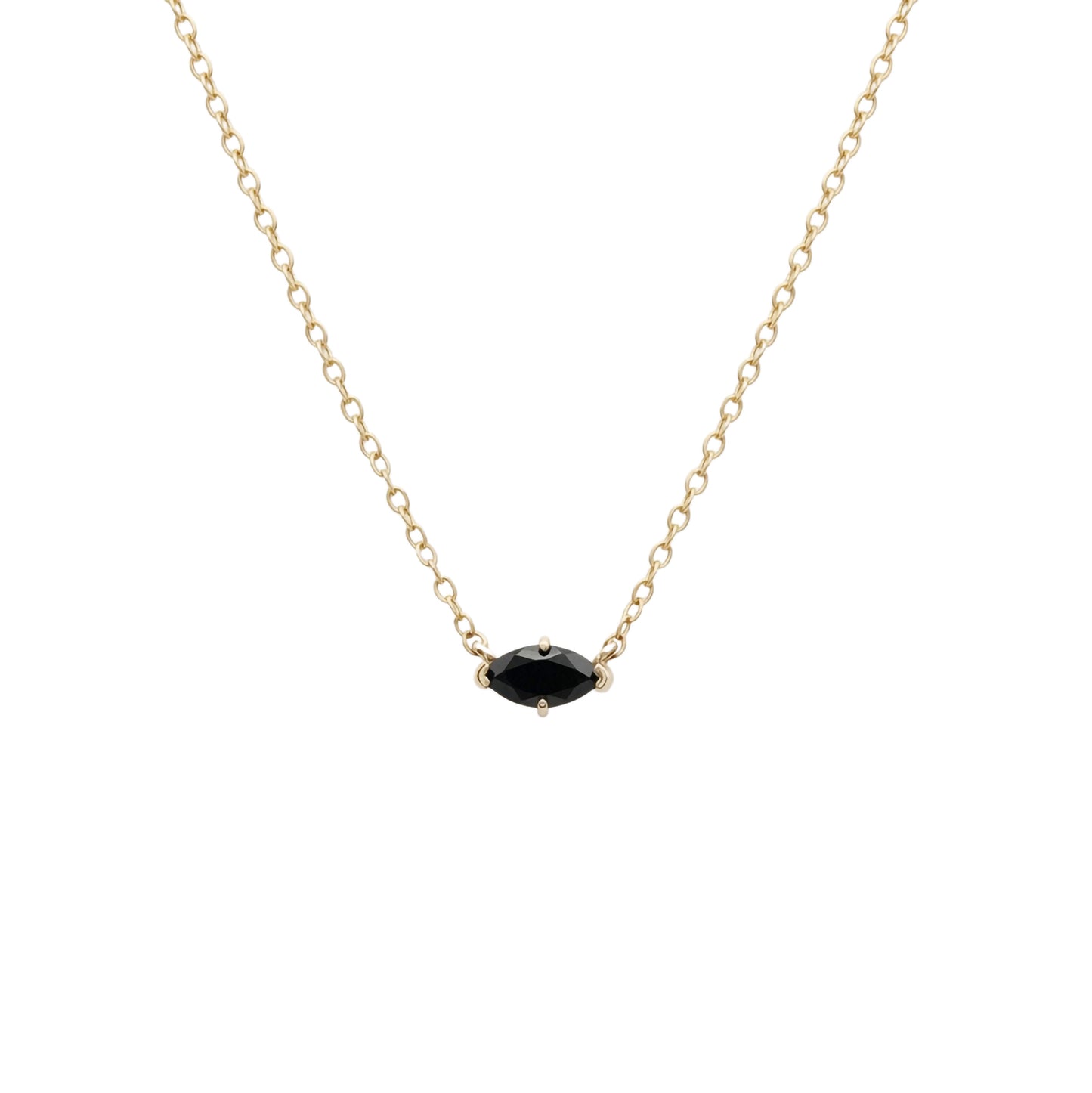 Dainty Marquise Spinel Necklace