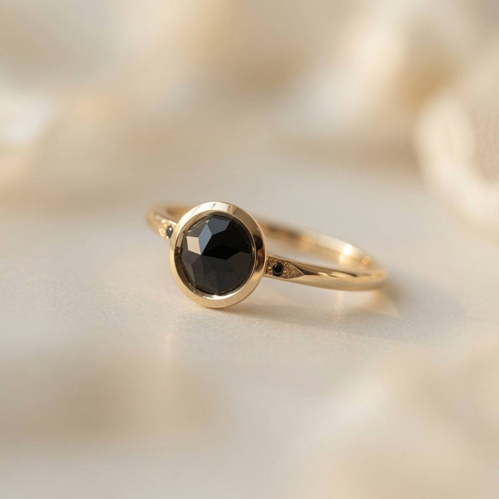 Upside-down Stone Ring