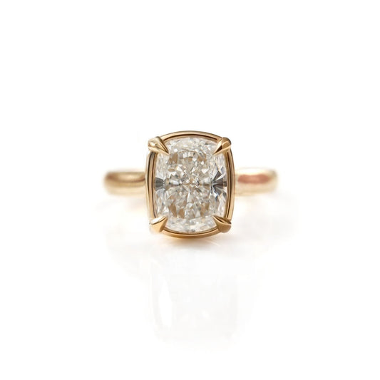 Elongated Cushion Cut Lab-Grown Diamond Engagement Ring
