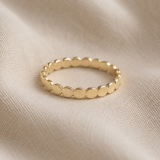 Beaded Stacking Ring