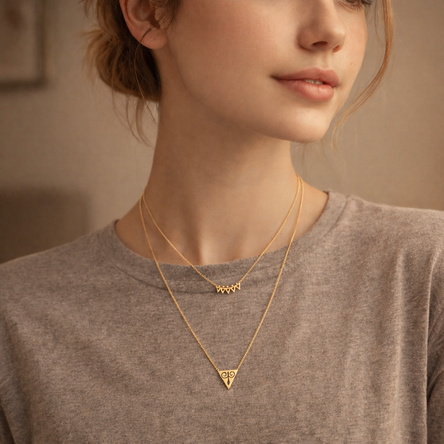 Bow and Arrow Necklace