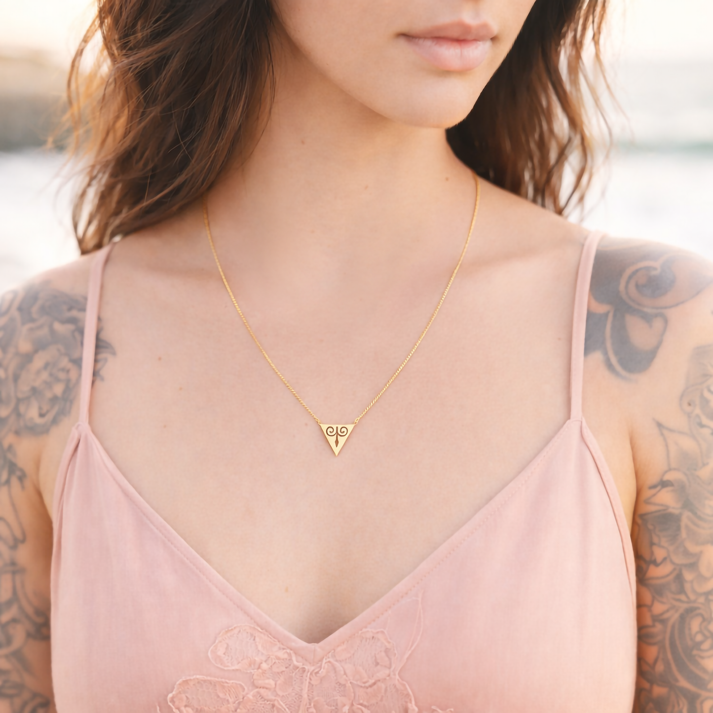 Bow and Arrow Necklace