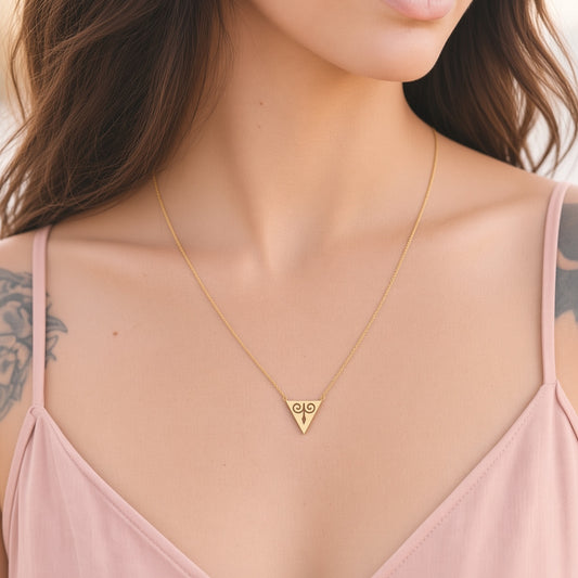 Bow and Arrow Necklace