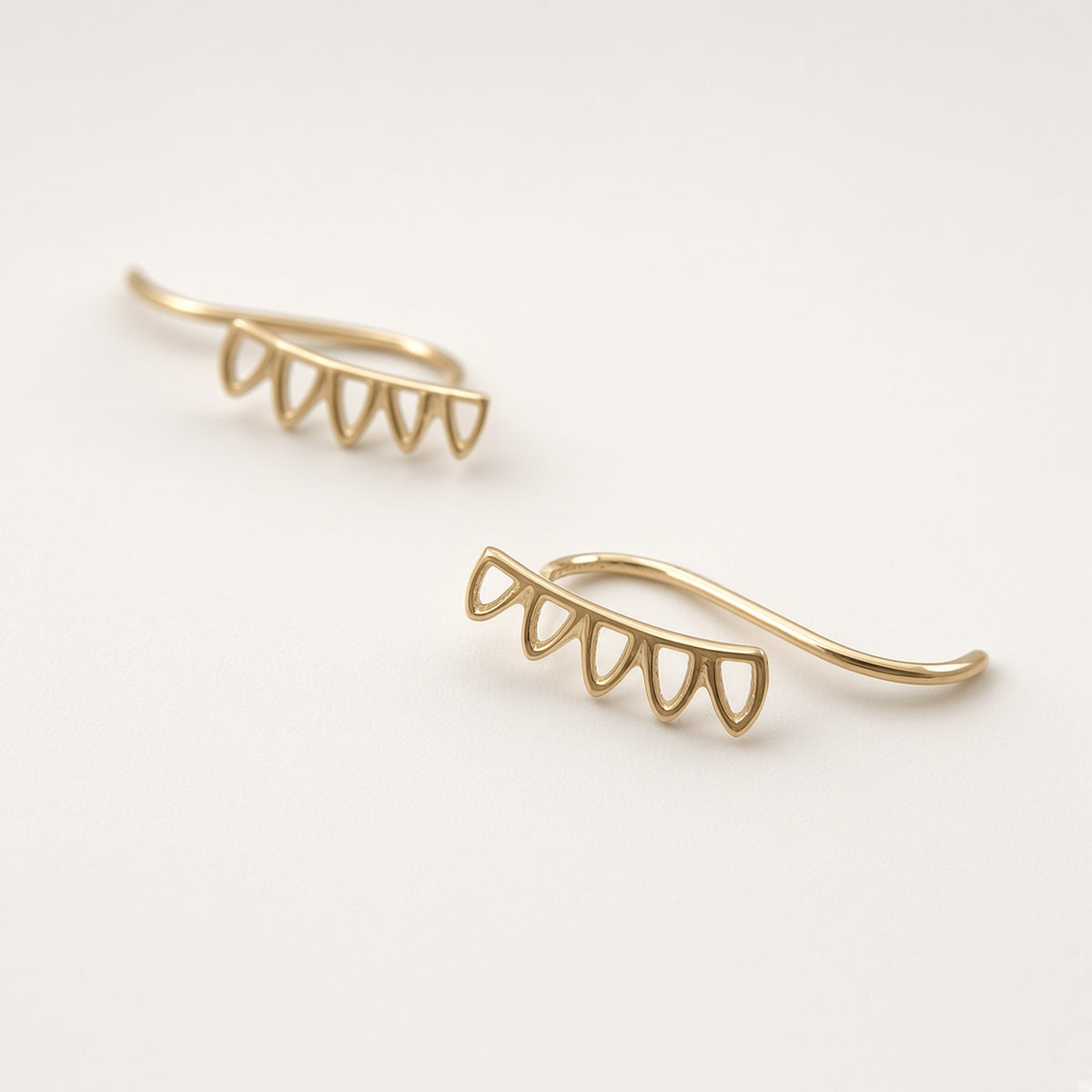 Floral Climber Earrings