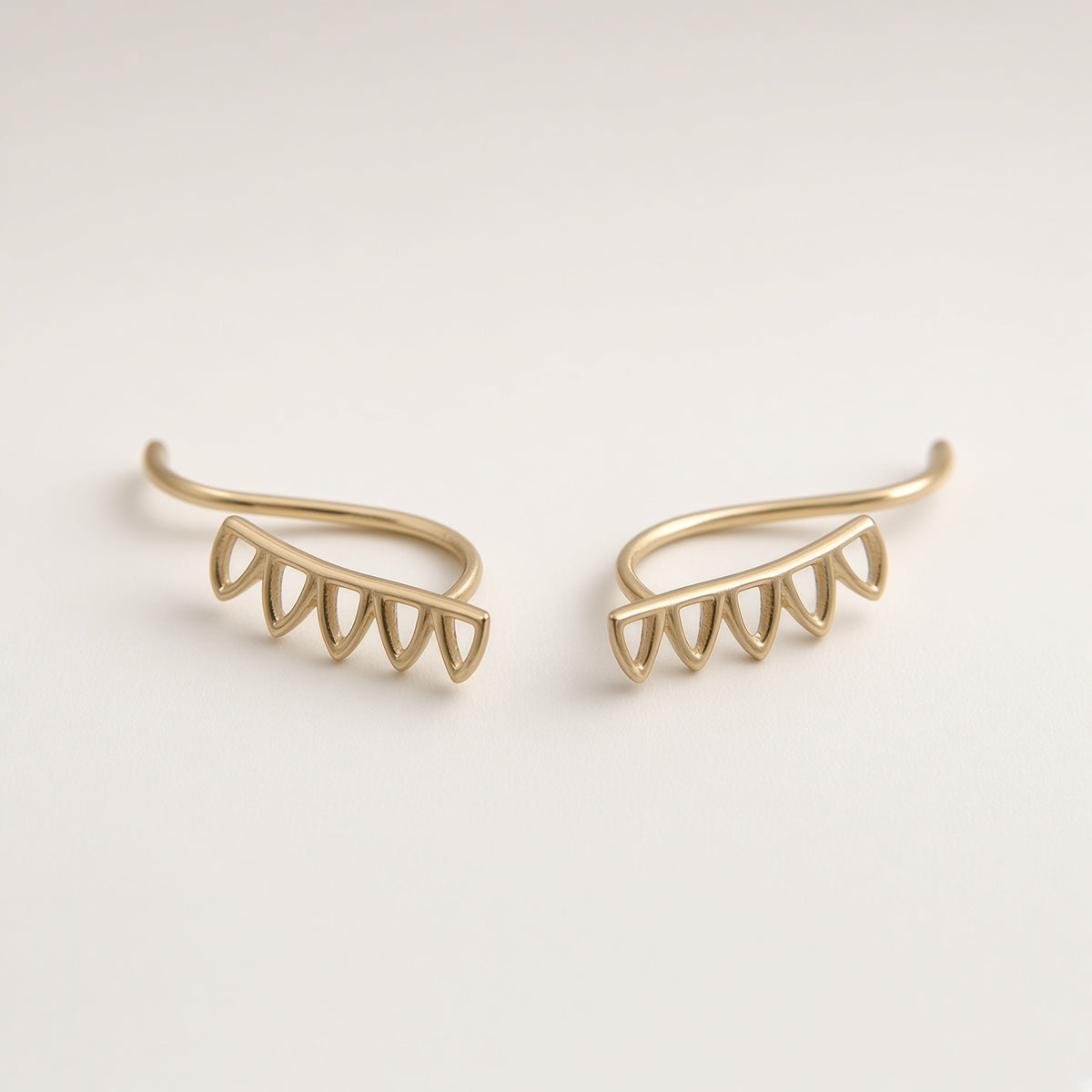 Floral Climber Earrings