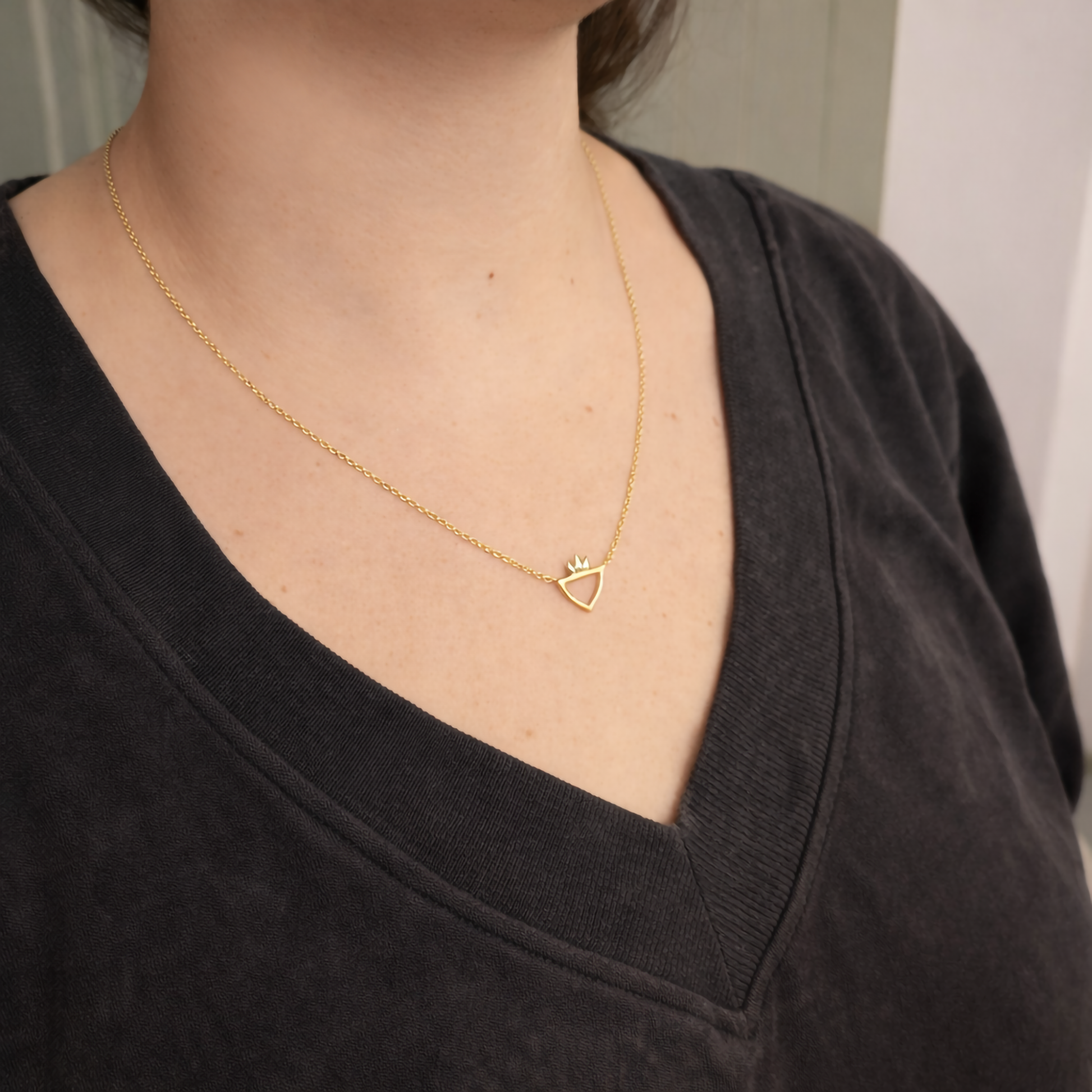 Geometric Necklace
