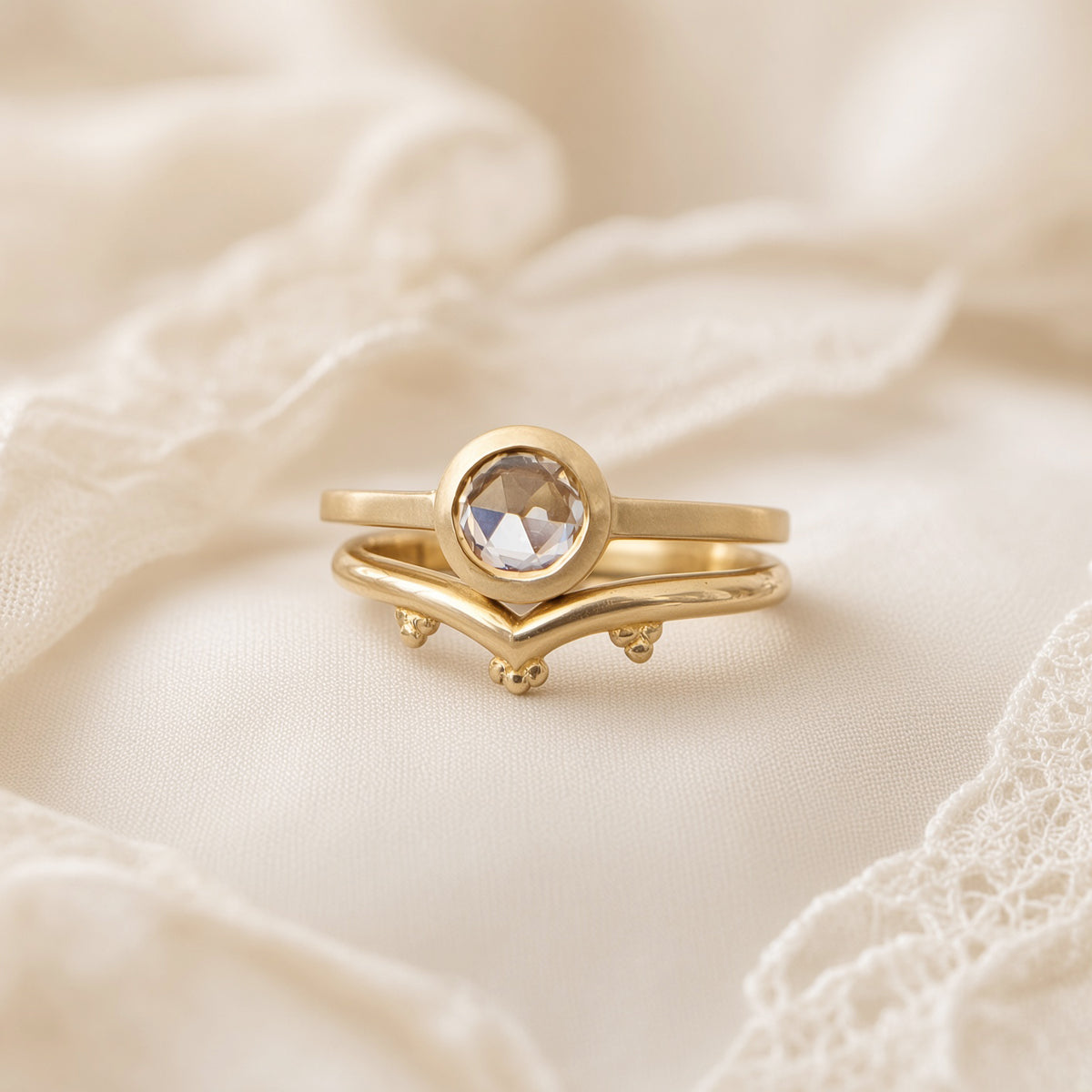 Minimal Engagement Rings
