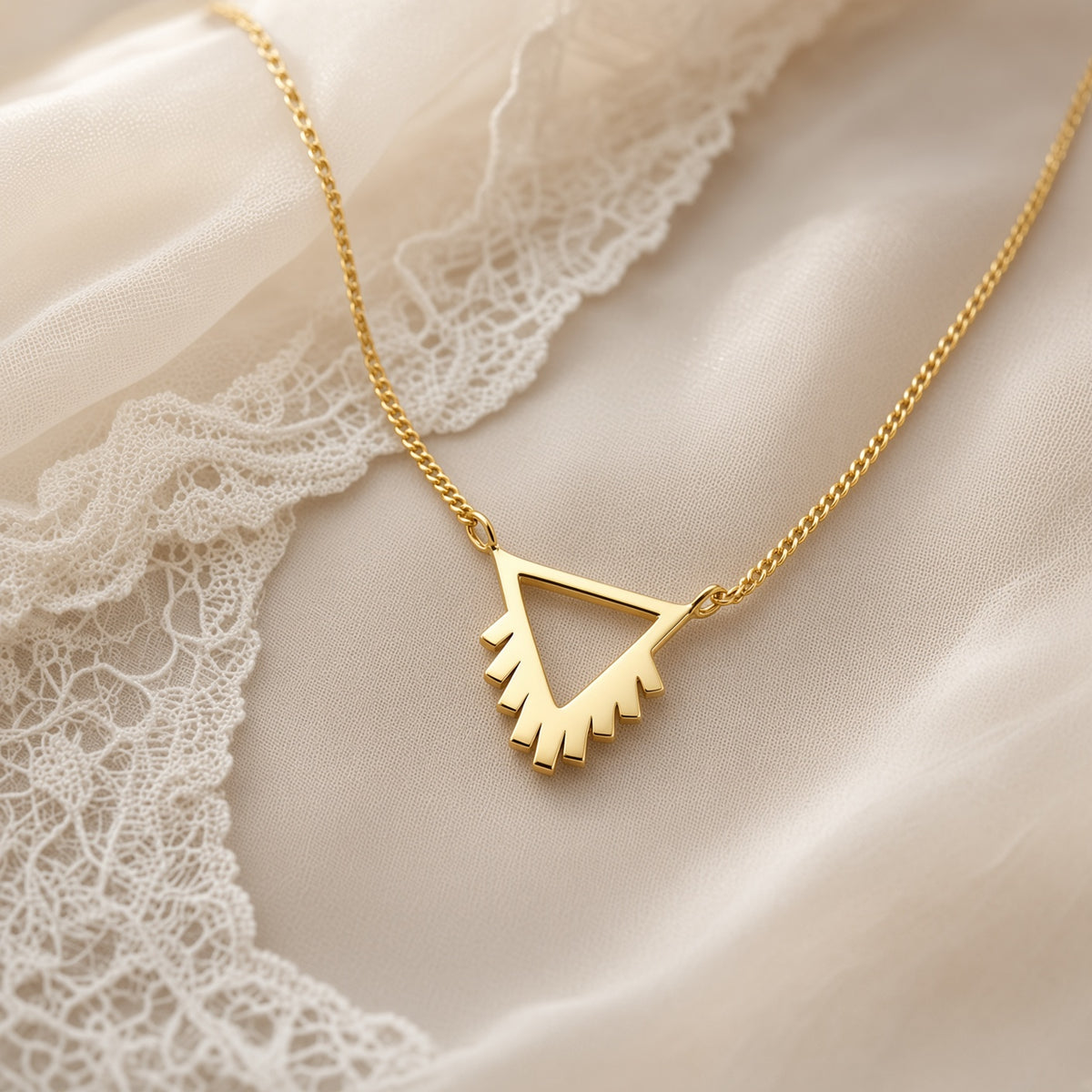 Gold Tassel Necklace