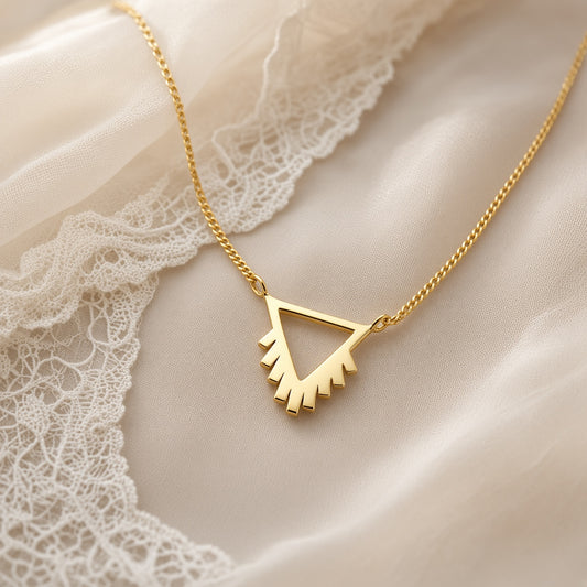 Gold Tassel Necklace
