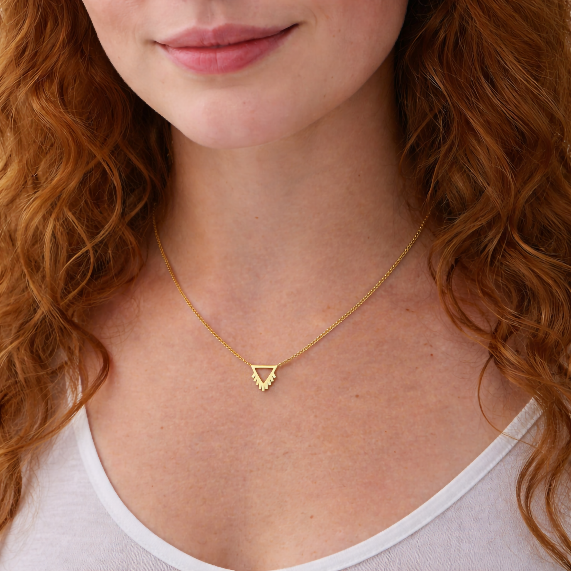 Gold Tassel Necklace