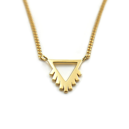 Gold Tassel Necklace