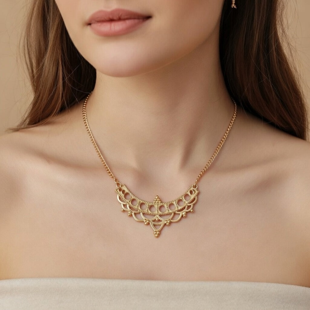 Silver Statement Necklace