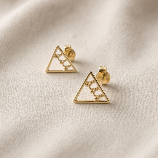 Triangle Eternal Youth Studs