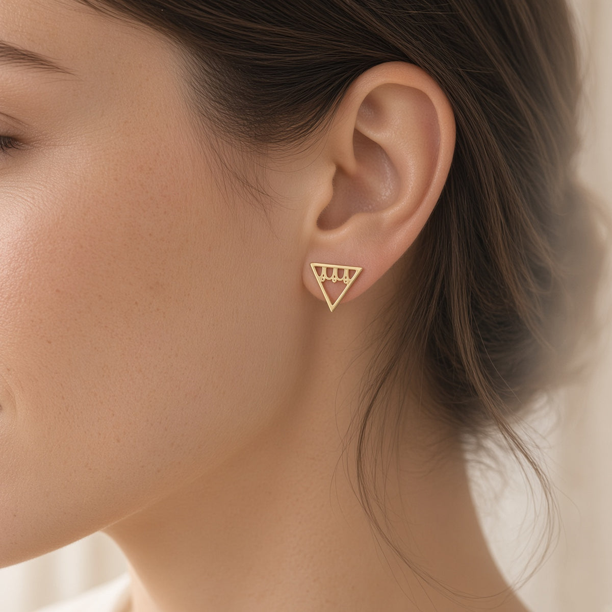 Triangle Eternal Youth Studs
