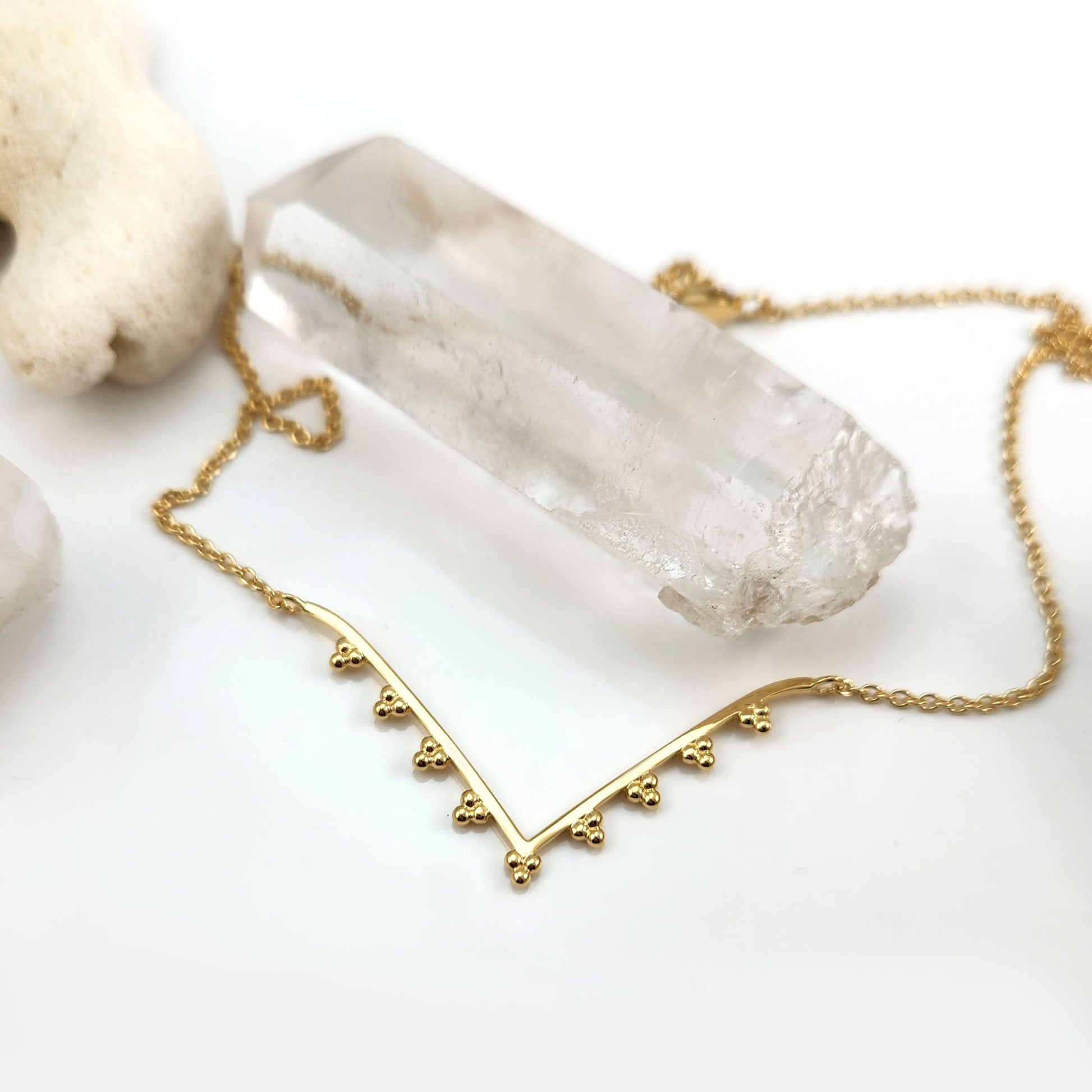 V Neck Necklace Arsaeus Designs V Neck Necklace Arsaeus Designs