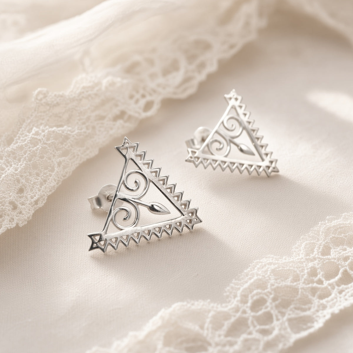 Silver Arrow Earrings