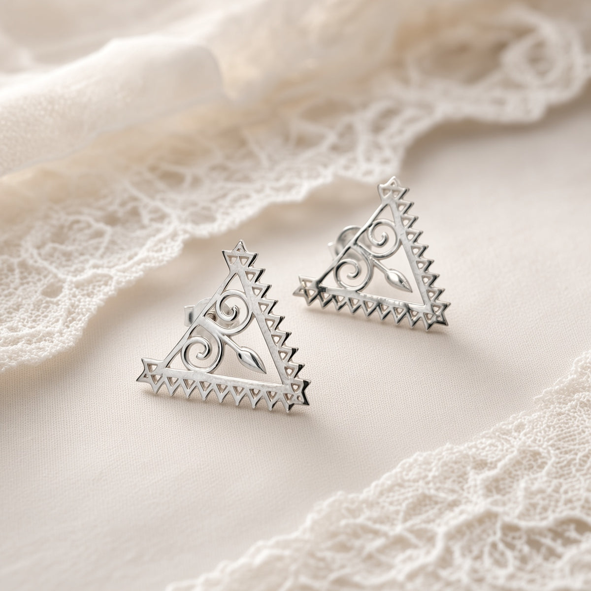 Silver Arrow Earrings
