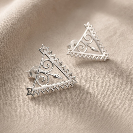 Silver Arrow Earrings