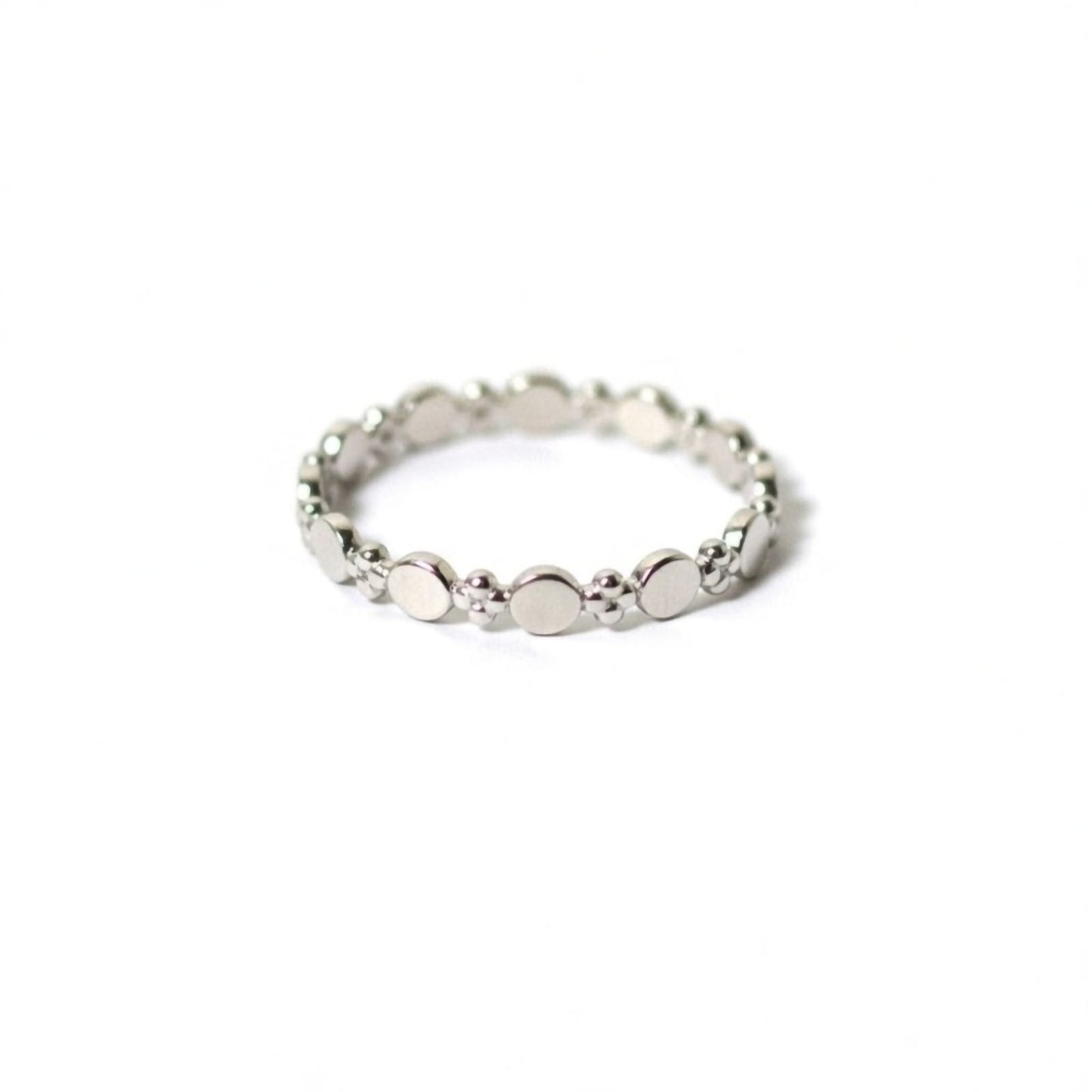 Carme Bead Stacking Ring