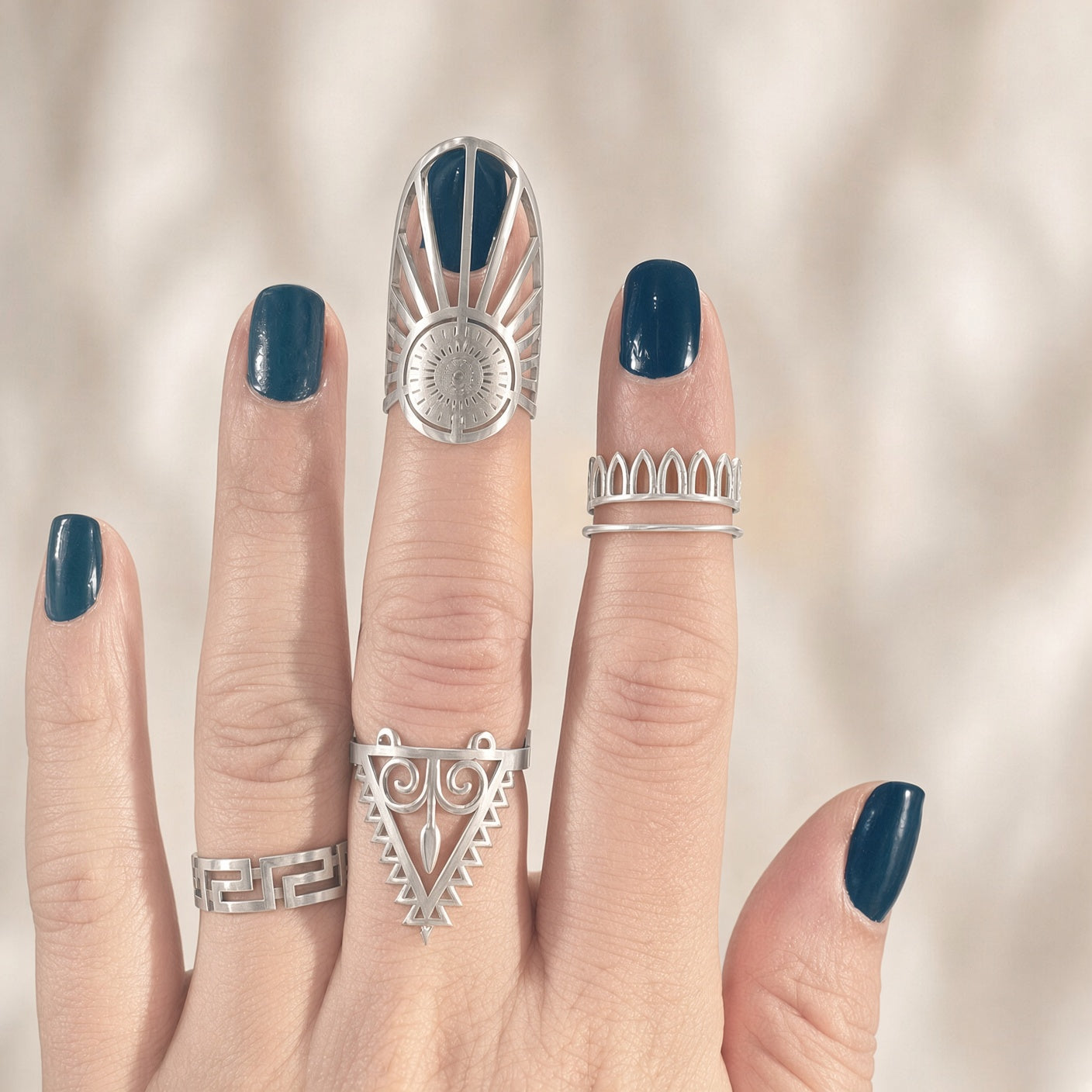 Floral Midi Ring
