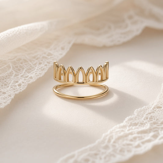 Floral Midi Ring