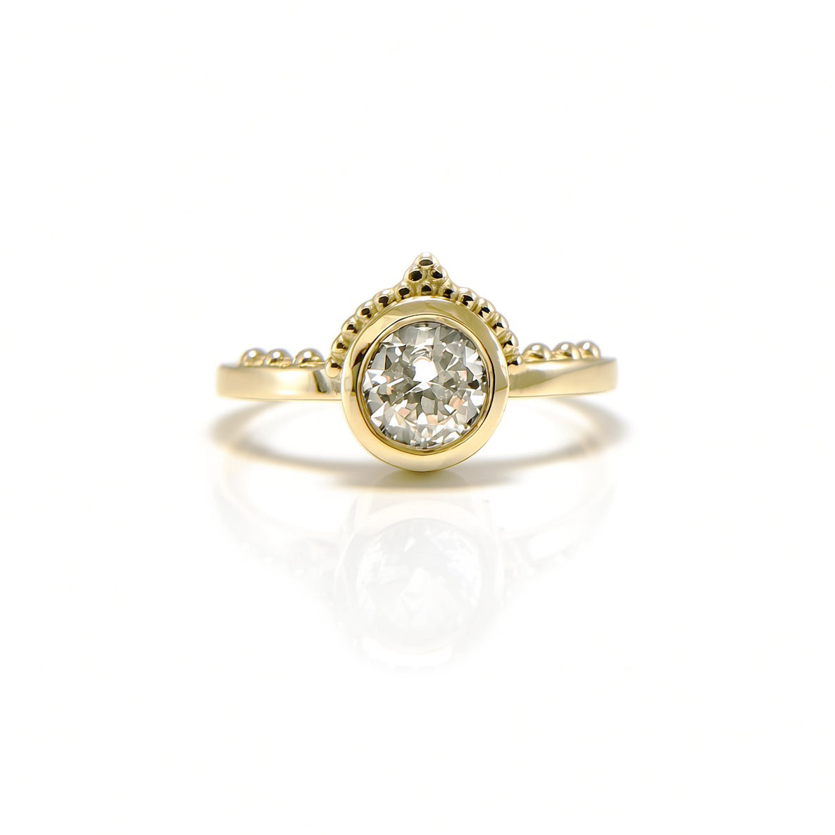 Lab Grown Sapphire Ring
