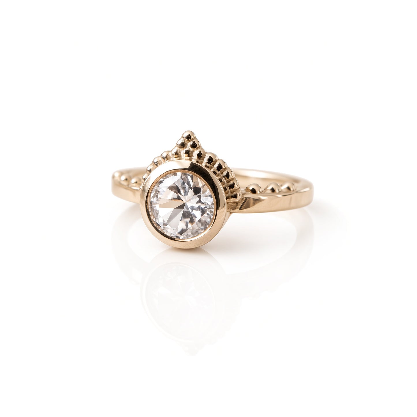 Lab Grown Sapphire Ring