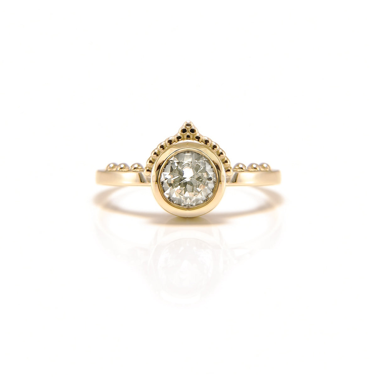 Lab Grown Sapphire Ring