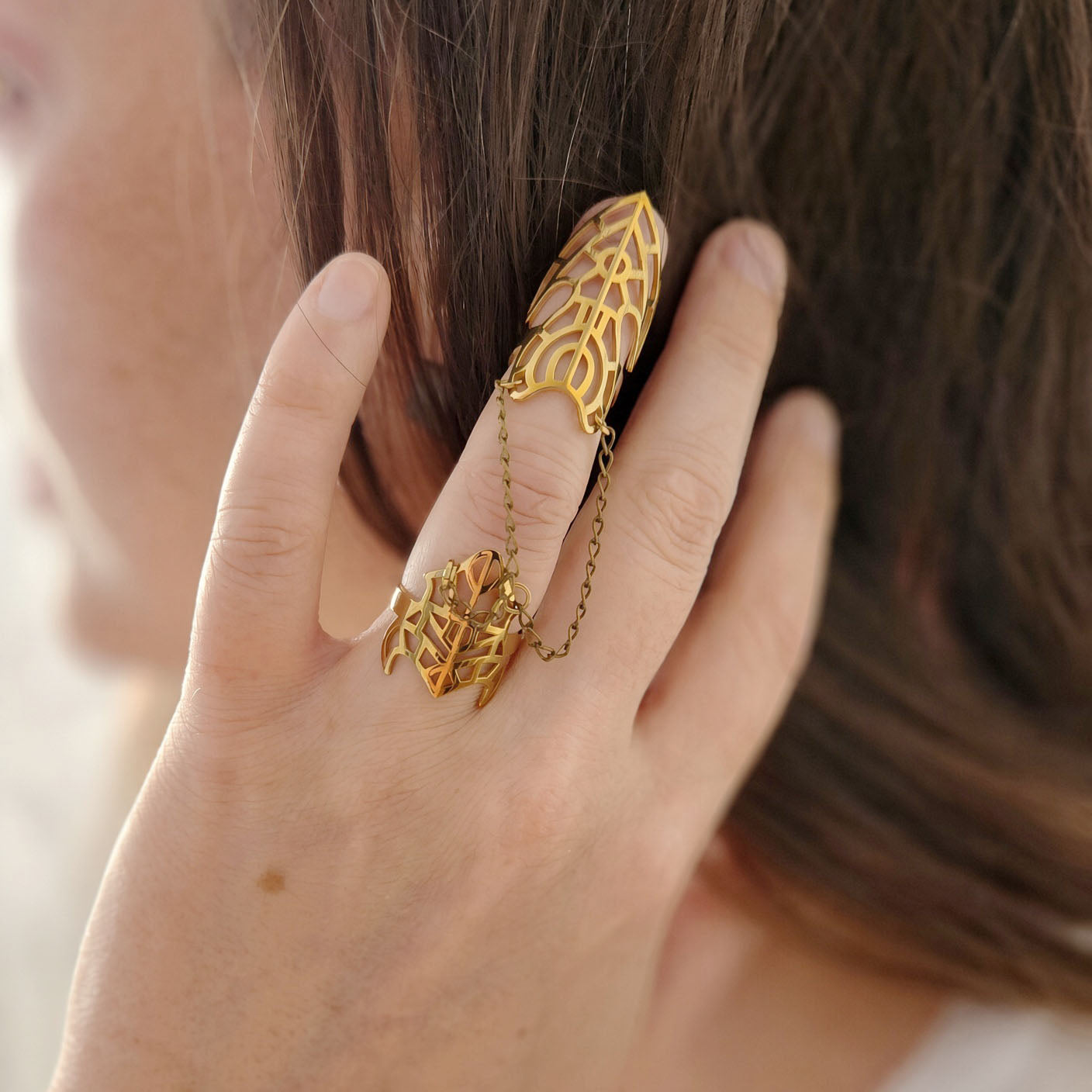 full-finger-chain-linked-armor-ring