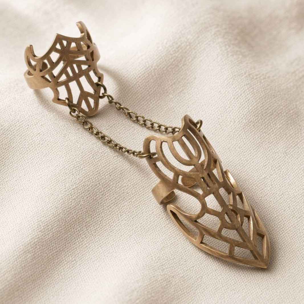 full-finger-chain-linked-armor-ring