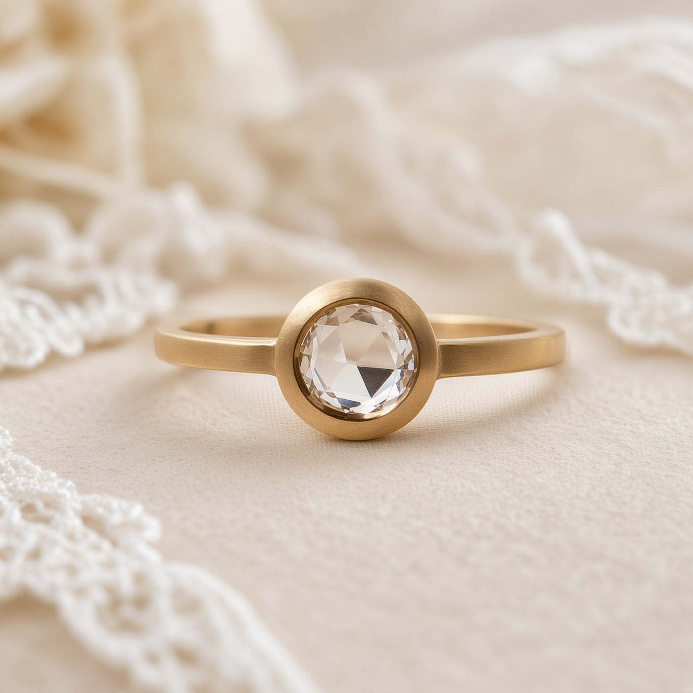 Minimal Engagement Rings