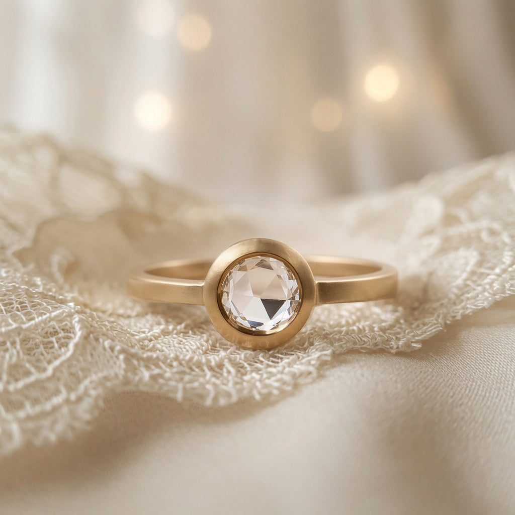 Minimal Engagement Rings