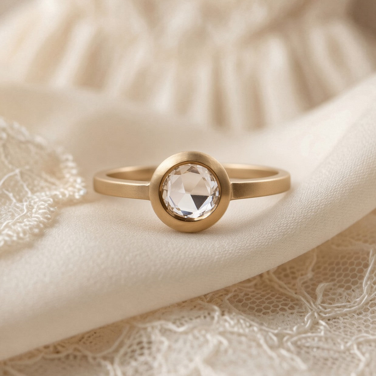 Minimal Engagement Rings