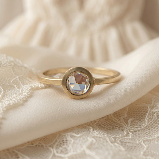 Minimal Engagement Rings