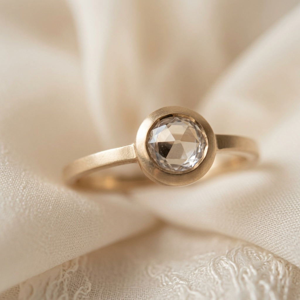 Minimal Engagement Rings