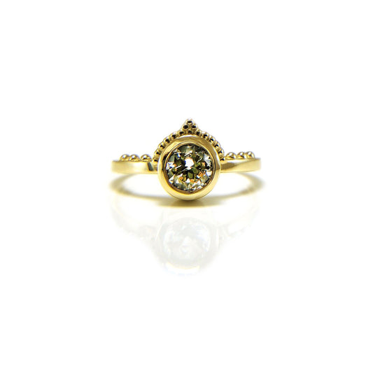 Lab Grown Sapphire Ring
