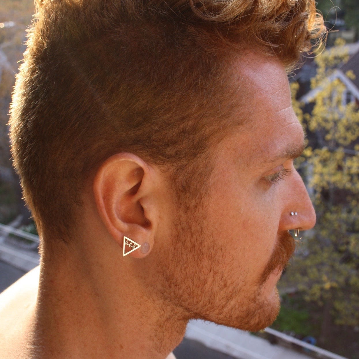 Triangle Eternal Youth Studs